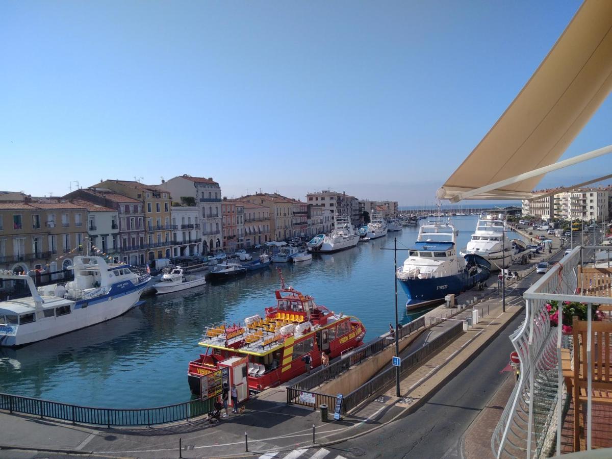 Grand T2 Au Coeur De Ville Avec Vue Sur Quais Et Mer Sète Zewnętrze zdjęcie