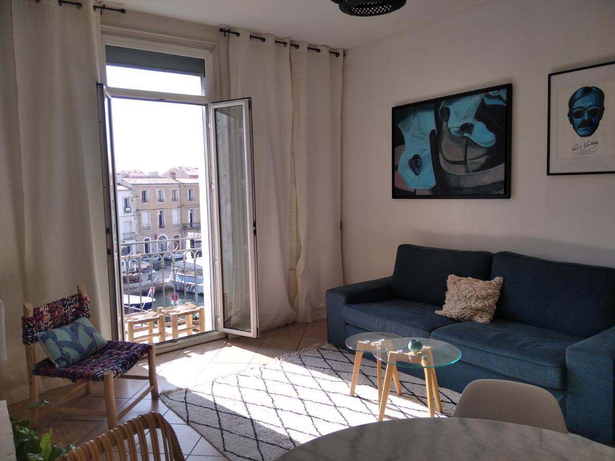 Grand T2 Au Coeur De Ville Avec Vue Sur Quais Et Mer Sète Zewnętrze zdjęcie